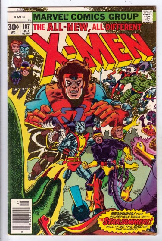 X-Men #107 (Oct-76) VF/NM High-Grade X-Men