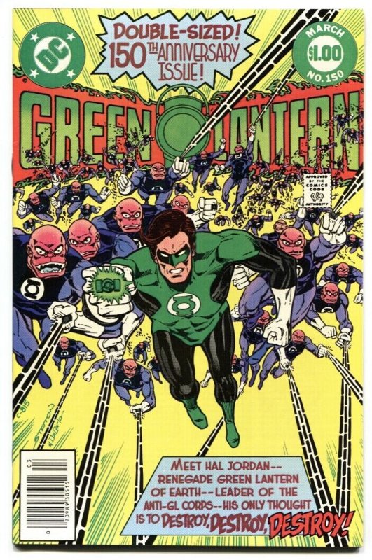 GREEN LANTERN #150-Newsstand-ANNIVERSARY ISSUE-1982-VF/NM