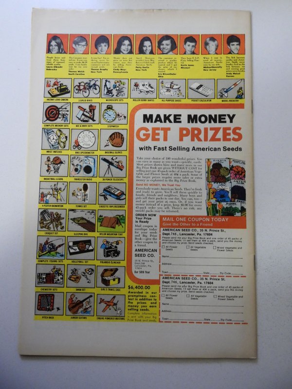 Logan's Run #4 (1977) VG+ Condition tape residue on fc