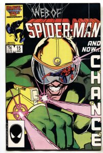 Web Of Spider-man #15--1st Chance--1986--comic book--NM-