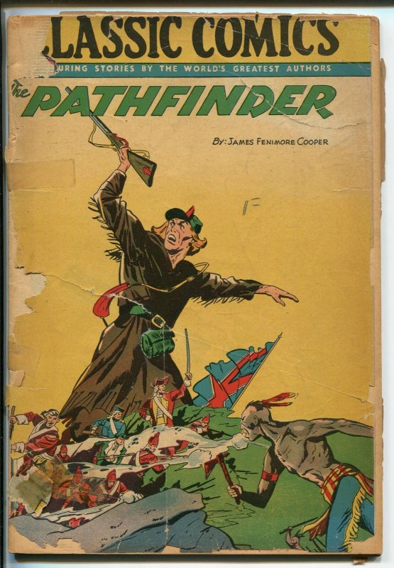 CLASSIC COMICS #22 1944-GILBERTON-PATHFINDER-HRN 22-poor