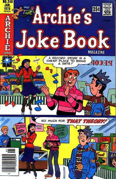 Archie's Jokebook Magazine #240 VG ; Archie | low grade comic January 1978 Elvis
