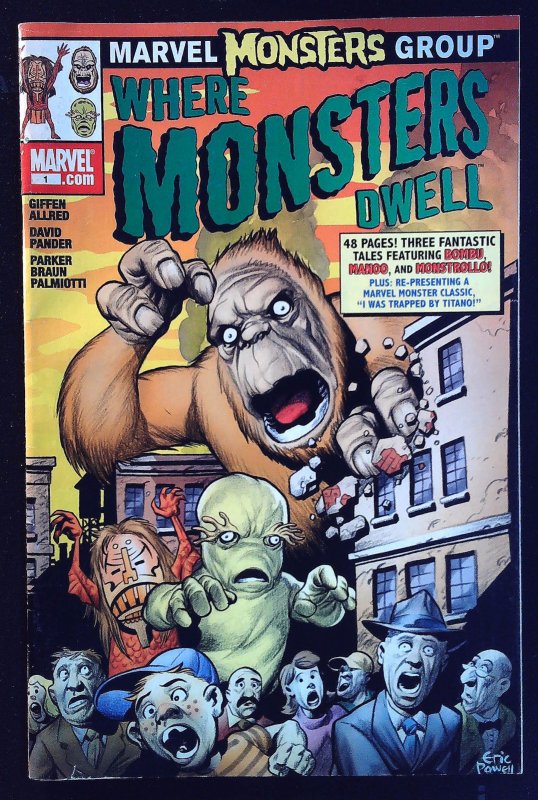 Marvel Monsters: Where Monsters Dwell #1 (2005)