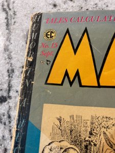 MAD # 15 GD/VG Golden Age EC Comic Book Magazine Pre-Code Humor 4 J877