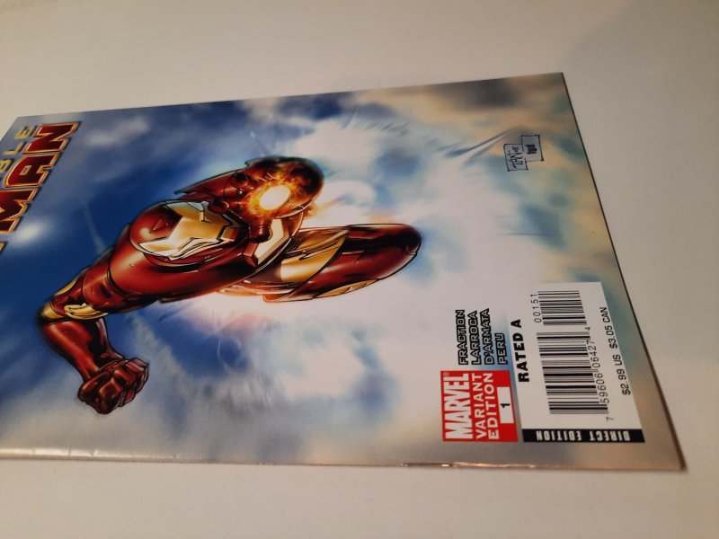 Invincible Iron Man #1 Billy Tan Variant (2008)