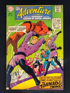 Adventure Comics #373 (1968) 1st Appearance of The Tornado Twins