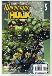 ULTIMATE WOLVERINE vs HULK #1 2 3 4 5, NM-, Claws vs Brawn, 2006,