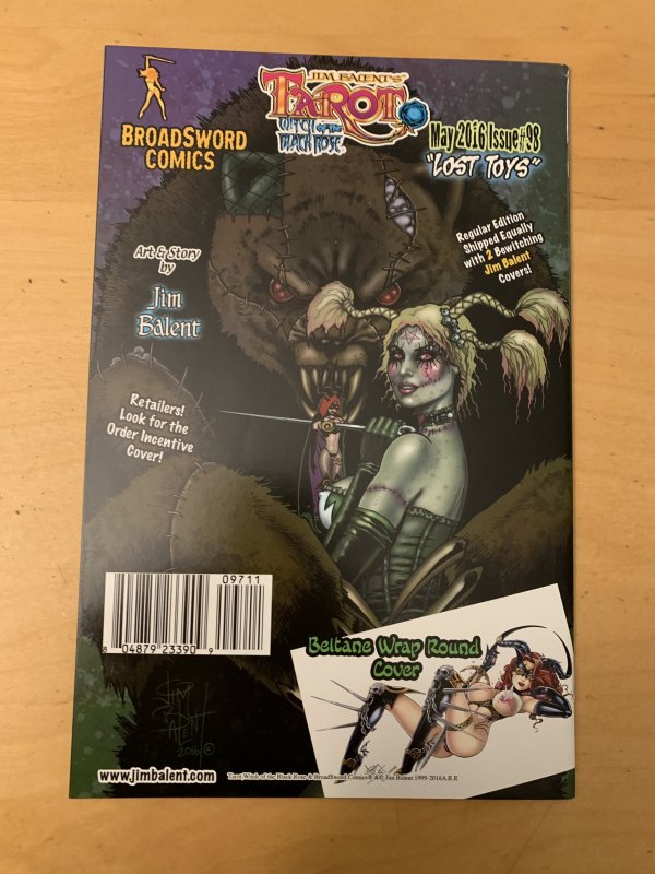 Tarot: Witch of the Black Rose #97 (2016) JIM BALENT