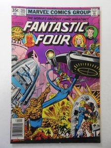 Fantastic Four #205 (1979) FN- Condition! bug chew bottom of book