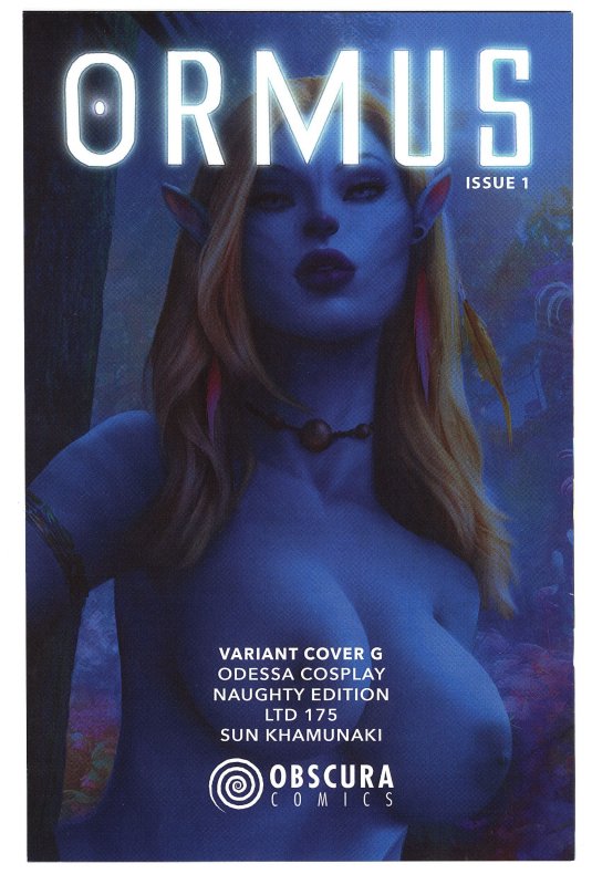 ORMUS #1 Sun Khamunaki Avatar Pandora Cosplay Naughty Virgin Variant NM