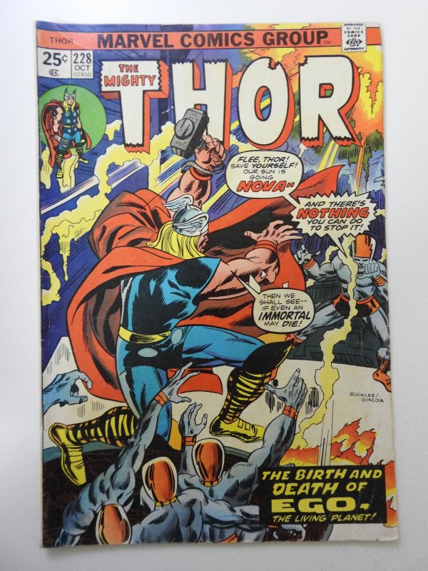 Thor #228 (1974) VG Condition! MVS intact!