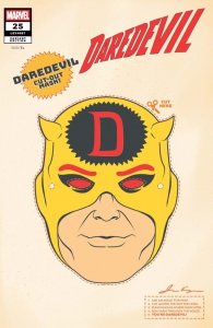 Daredevil #25 Retro Halloween Mask Variant