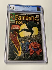 Fantastic Four 52 cgc 4.5 ow/w pages marvel 1966