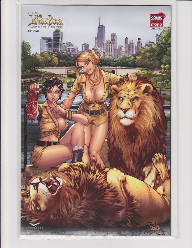 Jungle Book Last of the Species #2 Cover C Zenescope Variant Exclusive NM LE500