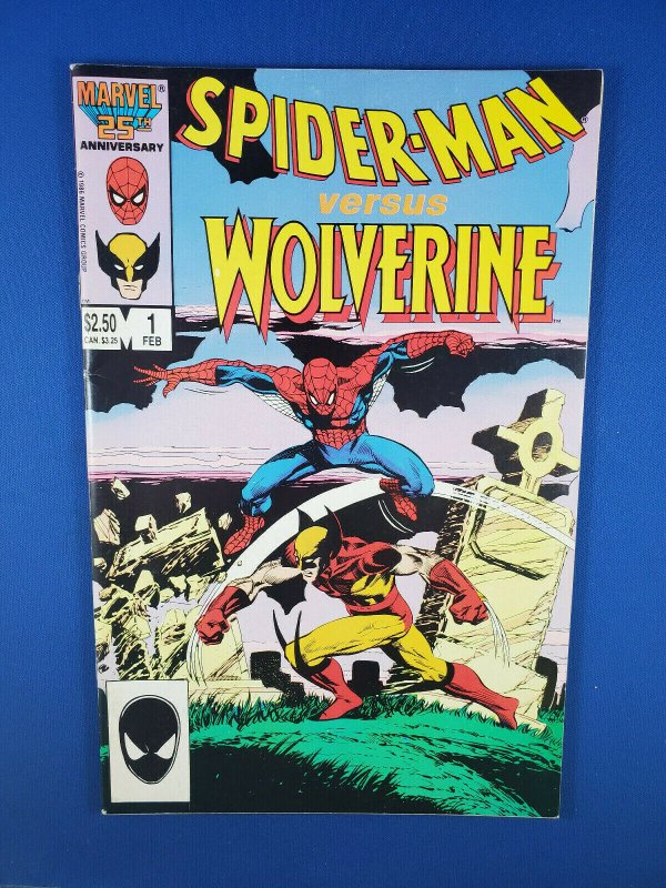 SPIDERMAN VERSUS WOLVERINE 1 VF 1987