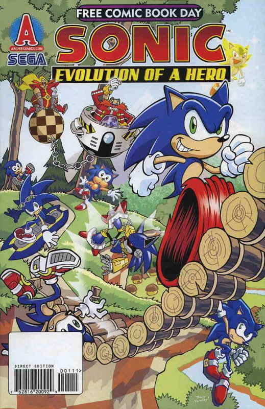 Sonic the Hedgehog FCBD #2009 VF ; Archie