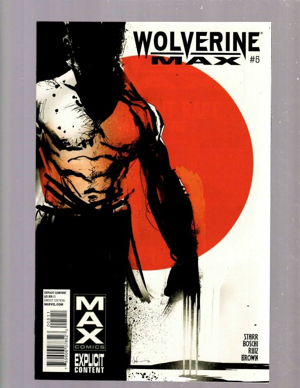 15 Wolverine Max Marvel Comic Books # 1 2 3 4 5 6 7 8 9 10 11 12 13 14 15 RP4