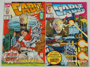 Cable: Blood & Metal #1-2 VF/NM complete series X-Force ; Marvel