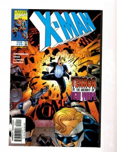 Lot of 12 X-Man Marvel Comic Books #25 26 27 28 29 30 31 32 33 34 35 36 GK49