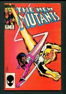 New Mutants #17 ( 5.0 VG/FN ) July 1984