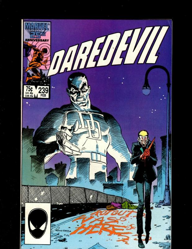 10 Daredevil Marvel Comic Books #233 234 232 234 235 236 238 239 241 242 HY2