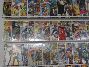 Huge Lot 130+ Comics W/ Wolverine, X-Men, Spider-Man+ Avg VF Condition!