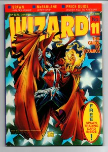 Wizard Magazine #11 - With Spawn fold out poster - 1992 - NM 
