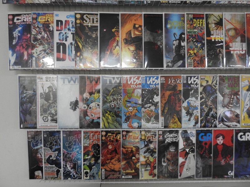 Huge Lot 130+ Comics W/ Batman, Hulk, Avengers, +More! Avg VF+ Condition!