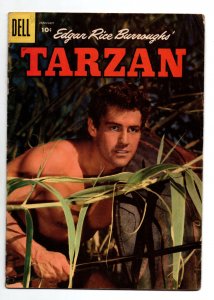 Tarzan #88 - Gordon Scott Photo Cover - Edgar Rice Burroughs - Dell - 1957 - FN