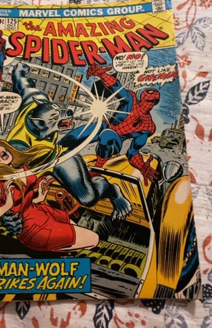 The Amazing Spider-Man #125 (1973)2nd manwolf