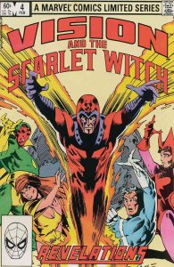 Vision And Scarlet Witch (Vol. 1) #4 VF ; Marvel | Bill Mantlo Magneto