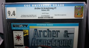 Archer & Armstrong #1 (CGC 9.4) Eternal Warrior Apperance - 1992