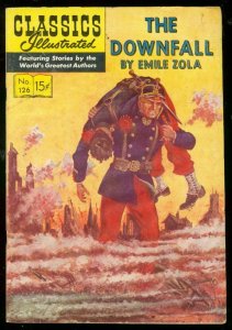 CLASSICS ILLUSTRATED #126 HRN 126-DOWNFALL-EMILE ZOLA FN-