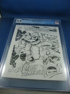 MARVELMANIA 1 CGC 9.4 KIRBY STERANKO 1969 PREDATES MARVELMANIA MONTHLY