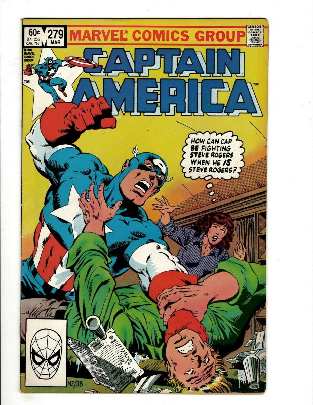 12 Captain America Marvel Comics 274 276 277 278 279 280 281 283 284 285 + NP14