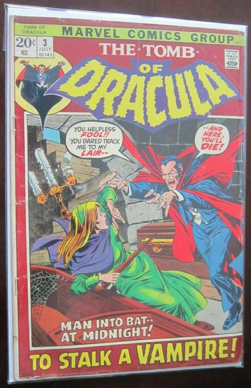 The Tomb of Dracula #3 4.0 VG (1972)
