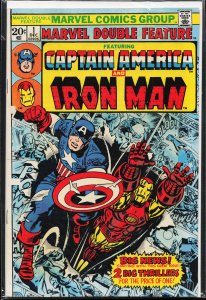 Marvel Double Feature #1 (1973) Captain America