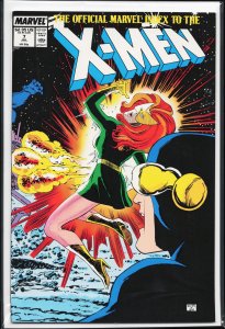 The Official Marvel Index to the X-Men #7 (1988) X-Men