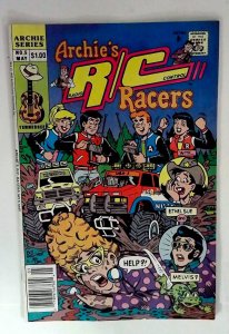 Archie's R/C Racers #5 Archie Comics (1990) VF+ Newsstand 1st Print Comic Book