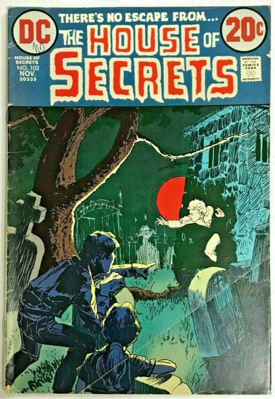 HOUSE OF SECRETS#102 VG/FN 1972 DC BRONZE AGE COMICS