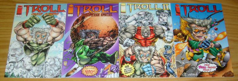 Troll #1 VF/NM one-shot + II #1 + once a hero + halloween - youngblood 4 maxx 