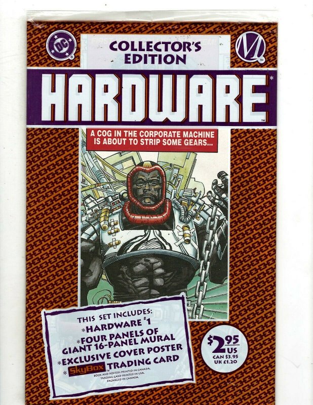 12 Hardwire DC Comics # 1 1 2 3 4 5 6 7 8 9 10 11 Sealed # 1 Cog Machine RB15