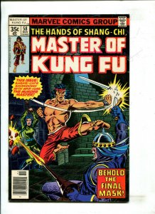 THE MASTER OF KUNG FU #58 - THE FINAL FACES! (8.0) 1977