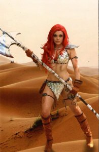 Red Sonja #24 Cover I Virgin Cosplay 1 in 30 Incentive (2018) NM Condition
