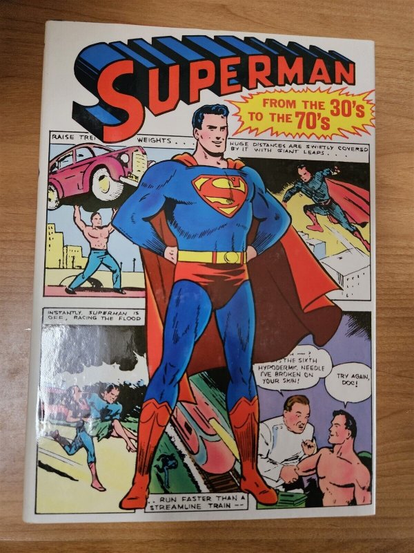 Superman From The 30s To The 70s Graphic Novel Hardcover 1971 