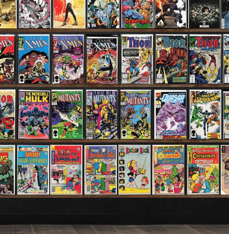 Huge Lot 150+ Comics with Decorum, Web Of Spider-Man, Star Wars & More!