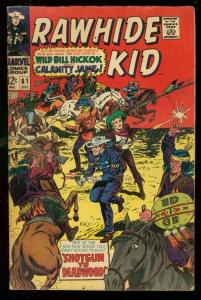 RAWHIDE KID #61 1967-WILD BILL HICKOK-MARVEL WESTERN VG/FN