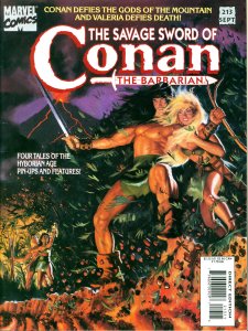 Savage Sword of Conan #213 Marvel Comics 1993 VF