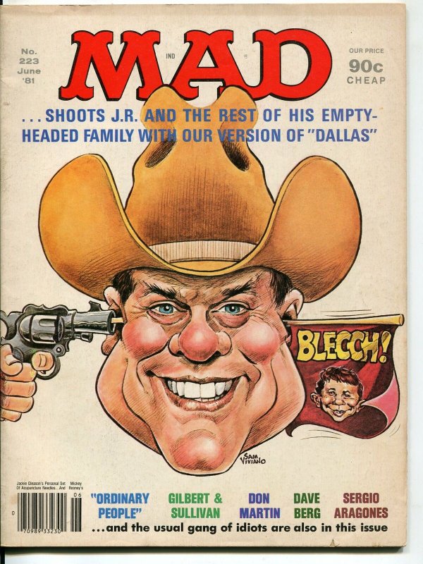 Mad-Magazine-#223-June-1981-Mort Drucker-Don Martin-David Berg