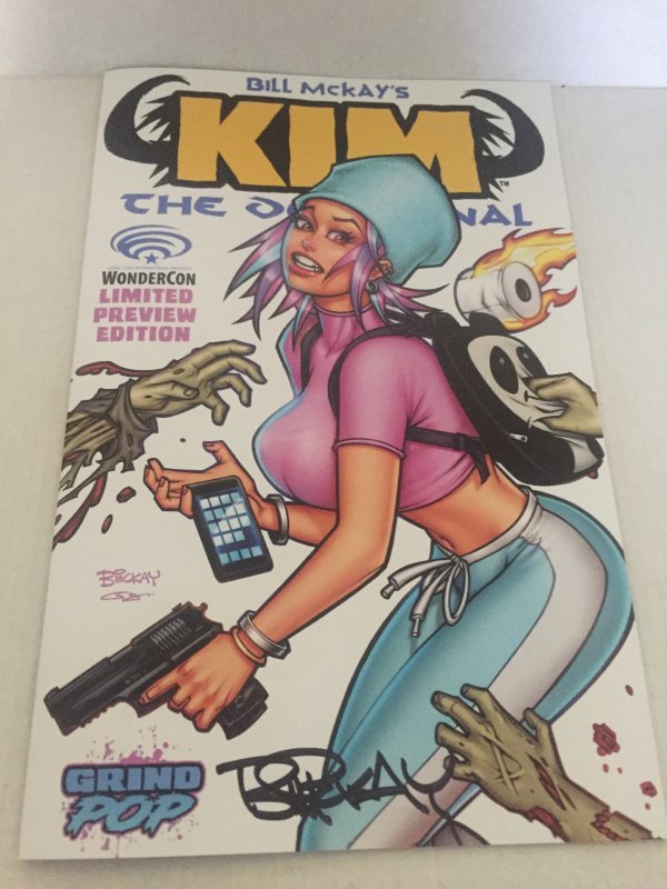 2022 Wondercon Edition Kim the Delusional Variant Signed by Bill McKay